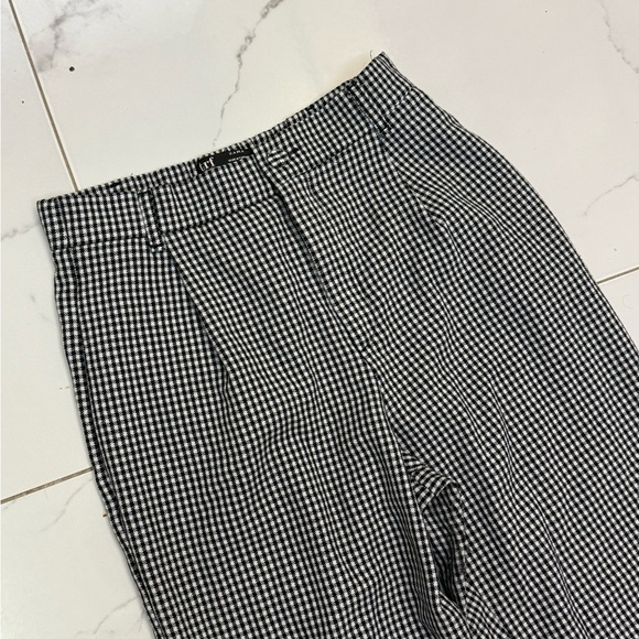 Zara Black and White Checkered Pants Size XS - Picture 2 of 6